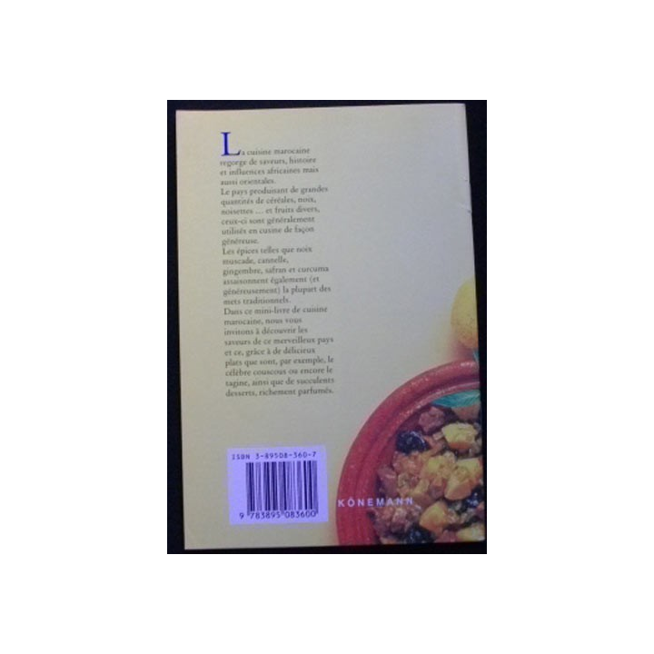 Cuisine Marocaine de Anne Wilson aux éditions Könemann