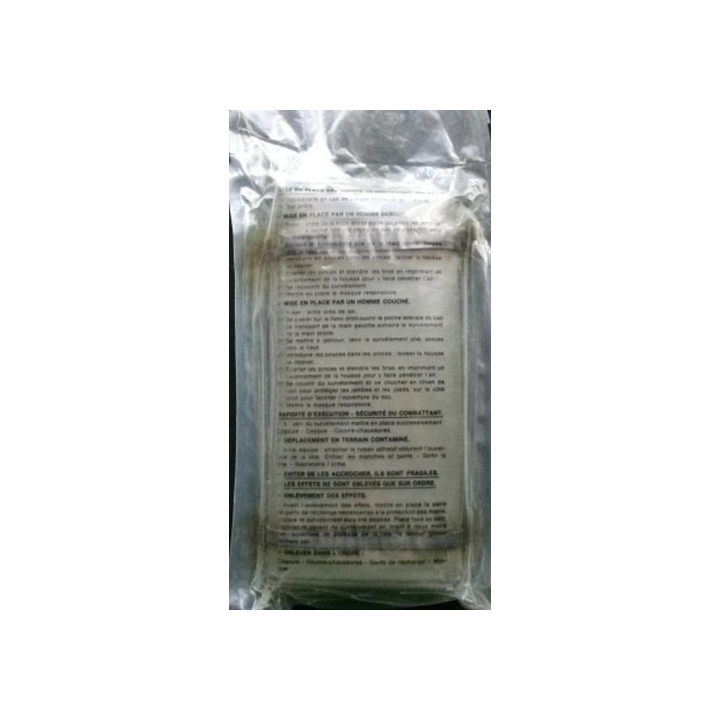 EFFETS DE PROTECTION MODÈLE 63 SURVÊTEMENT & GANTS ATTENANTS