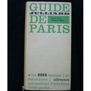 Guide de Paris de Henri Gault et Christian Millau Édition Julliard