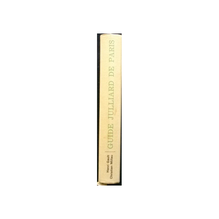 Guide de Paris de Henri Gault et Christian Millau Édition Julliard