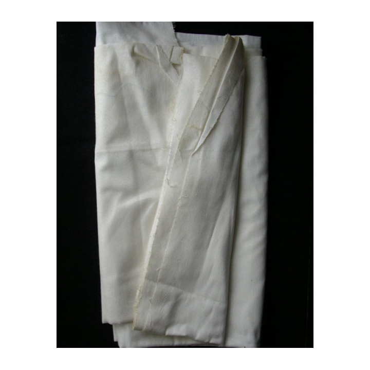 CHEICHE BLANC TISSU DE 2,5 x 1 m NEUF