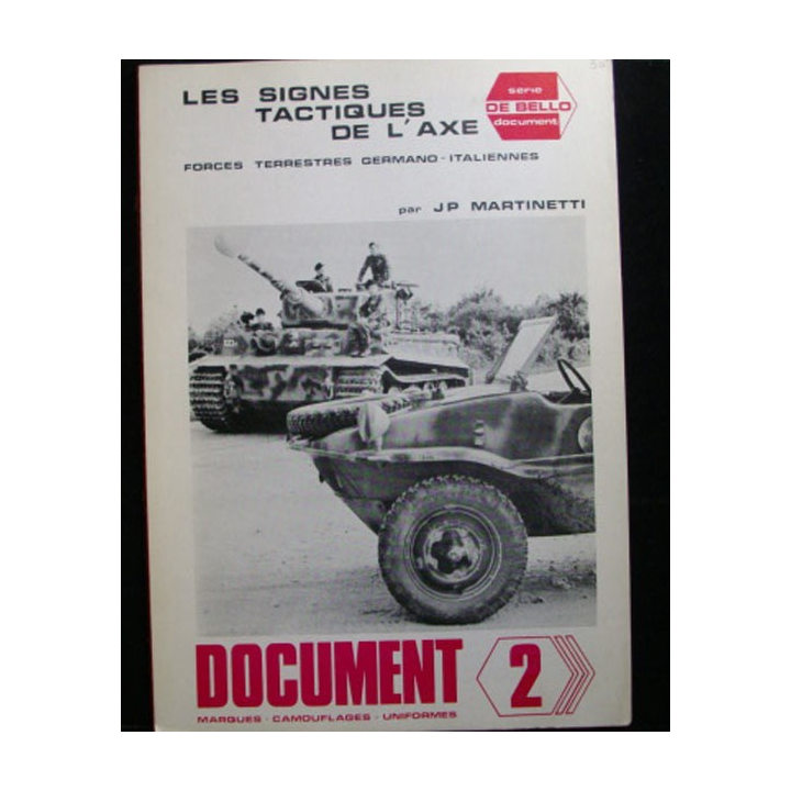 DE BELLO COLLECTIONS MAGAZINE N°2: SIGNES TACTIQUES DE L'AXE