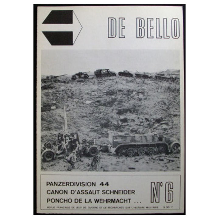 DE BELLO COLLECTIONS MAGAZINE N°6 : PANZERDIVISION 44