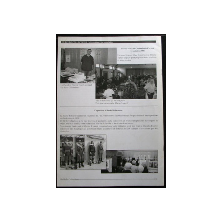 DE BELLO COLLECTIONS MAGAZINE N°123 DÉCEMBRE 2008