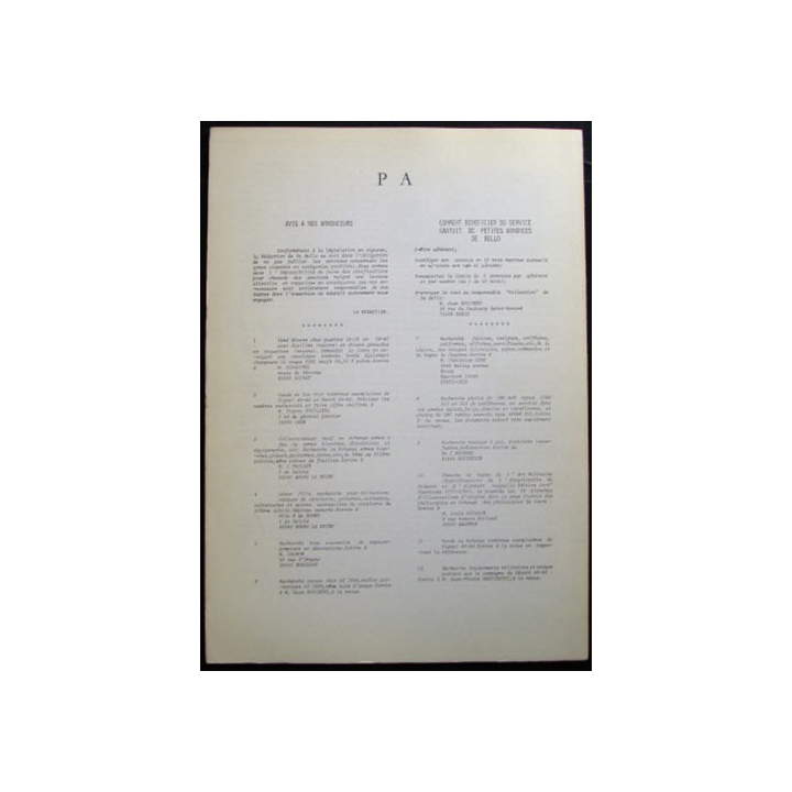 DE BELLO COLLECTIONS MAGAZINE N°5 : INFANTERIE FRANÇAISE 14-18