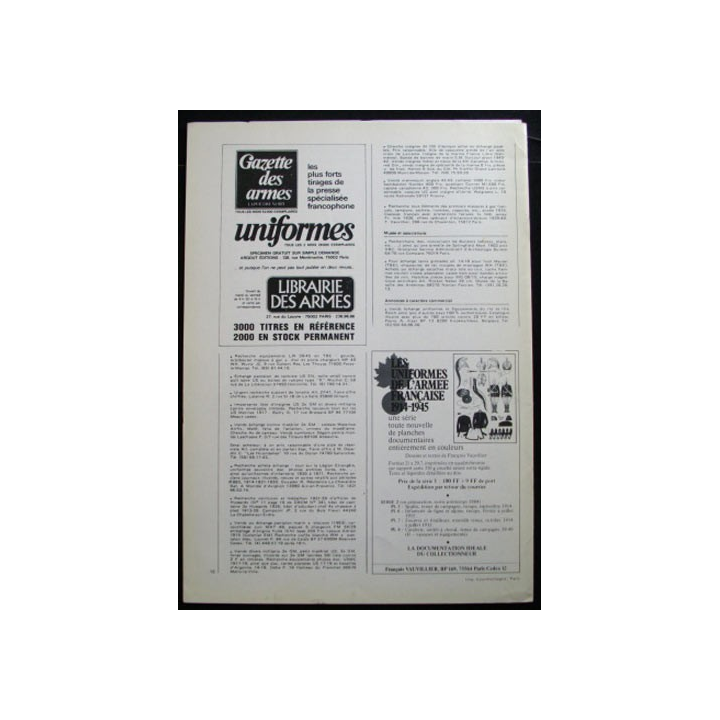 DE BELLO COLLECTIONS MAGAZINE N°36 NOVEMBRE DÉCEMBRE 1983