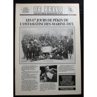 DE BELLO COLLECTIONS MAGAZINE N°82 SEPTEMBRE 1998