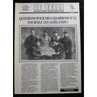 DE BELLO COLLECTIONS MAGAZINE N°80 MARS 1998