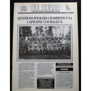DE BELLO COLLECTIONS MAGAZINE N°81 JUIN 1998