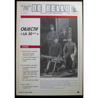 DE BELLO COLLECTIONS MAGAZINE N°106 SEPTEMBRE 2004
