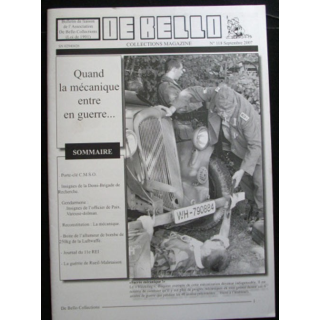 DE BELLO COLLECTIONS MAGAZINE N°118 SEPTEMBRE 2007