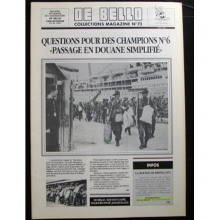 DE BELLO COLLECTIONS MAGAZINE N°73 JUIN 1996
