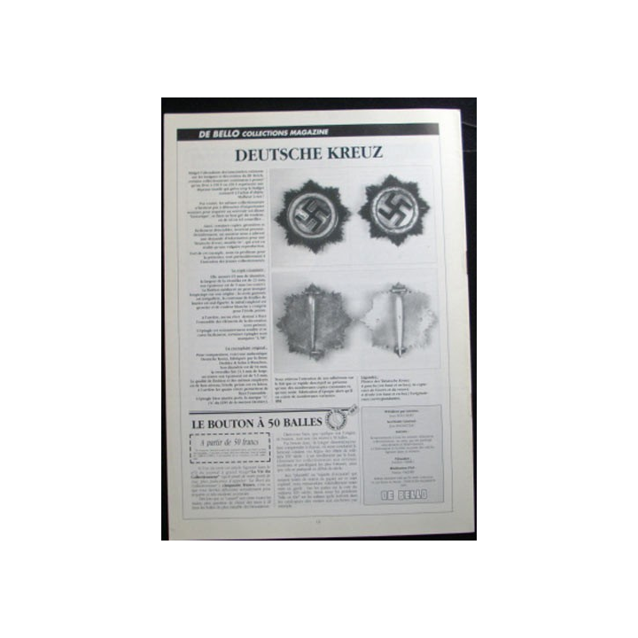 DE BELLO COLLECTIONS MAGAZINE N°55