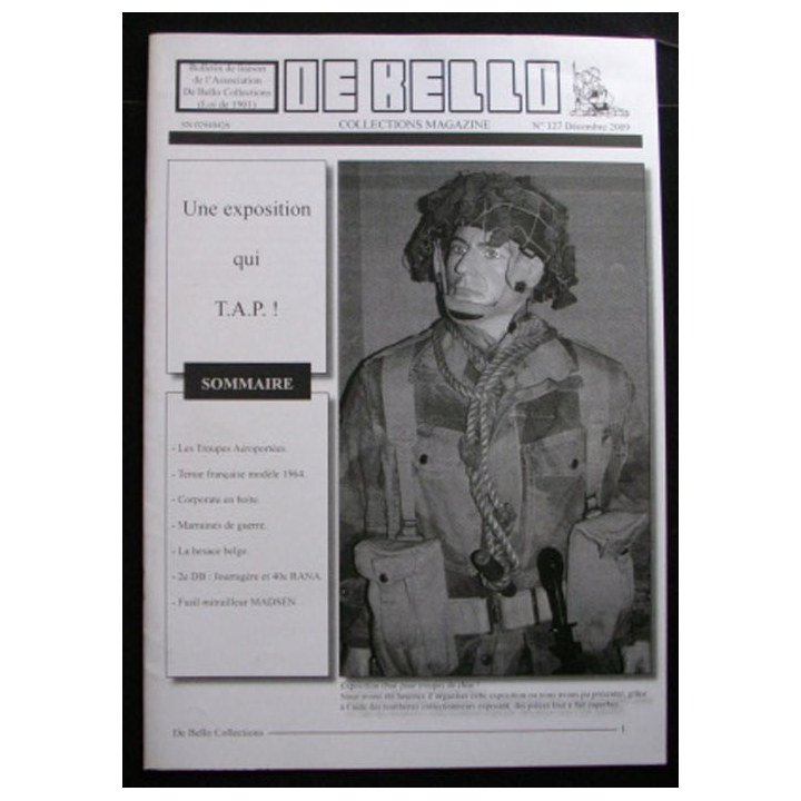 DE BELLO COLLECTIONS MAGAZINE N°127 DÉCEMBRE 2009