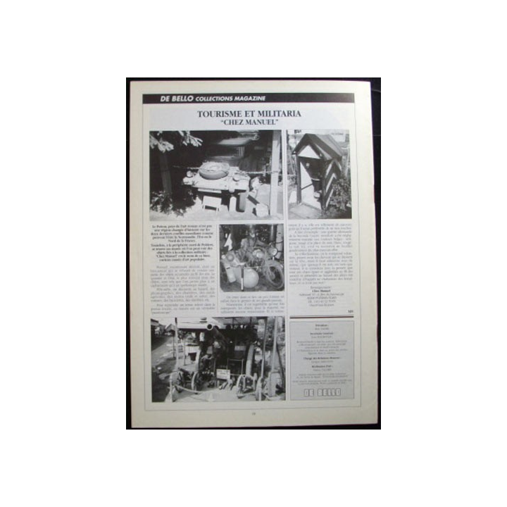 DE BELLO COLLECTIONS MAGAZINE N°66 SEPTEMBRE 1994