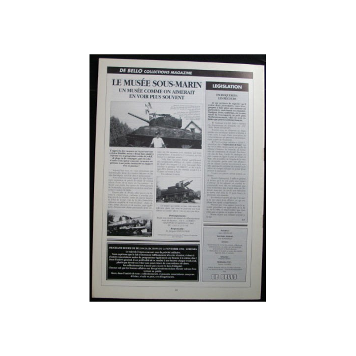 DE BELLO COLLECTIONS MAGAZINE N°57