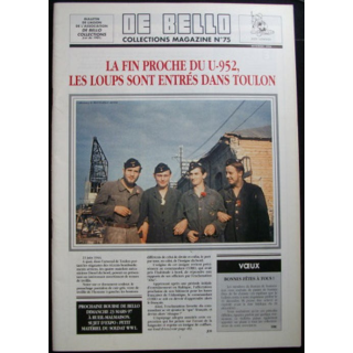 DE BELLO COLLECTIONS MAGAZINE N°75 DÉCEMBRE 1996