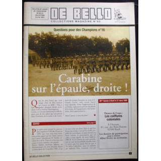 DE BELLO COLLECTIONS MAGAZINE N°83