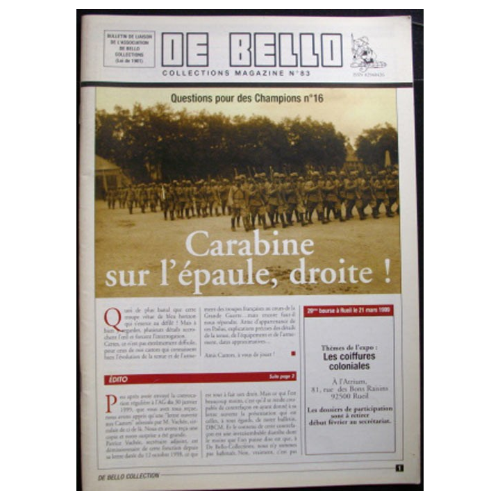 DE BELLO COLLECTIONS MAGAZINE N°83