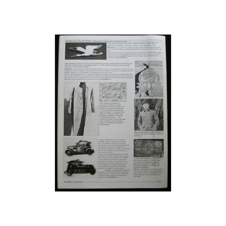 DE BELLO COLLECTIONS MAGAZINE N°101 JUIN 2003