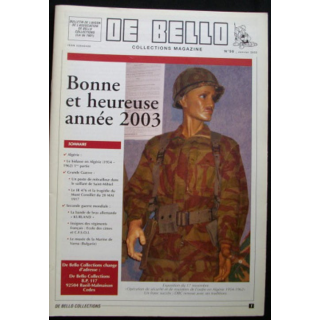 DE BELLO COLLECTIONS MAGAZINE N°99 JANVIER 2003