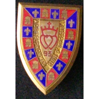 93° RI : 93° RÉGIMENT D'INFANTERIE (AREMAIL) ÉMAIL