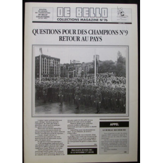 DE BELLO COLLECTIONS MAGAZINE N°76 MARS 1997