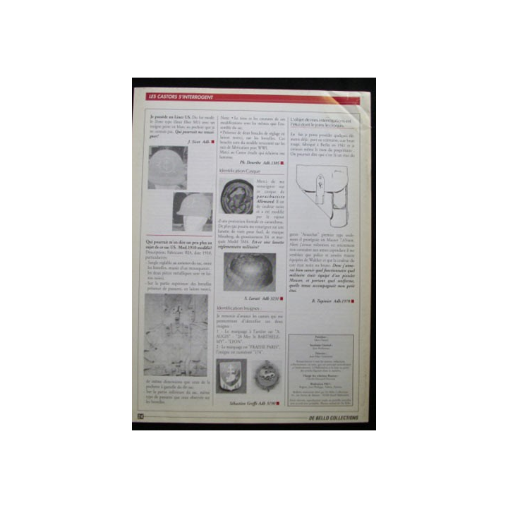 DE BELLO COLLECTIONS MAGAZINE N°88 MARS 2000