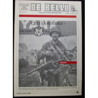DE BELLO COLLECTIONS MAGAZINE N°94 SEPTEMBRE 2001