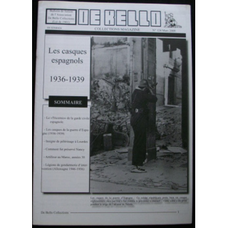DE BELLO COLLECTIONS MAGAZINE N°124 MARS 2009
