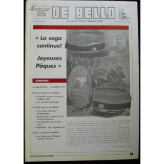 DE BELLO COLLECTIONS MAGAZINE N°112 MARS 2006