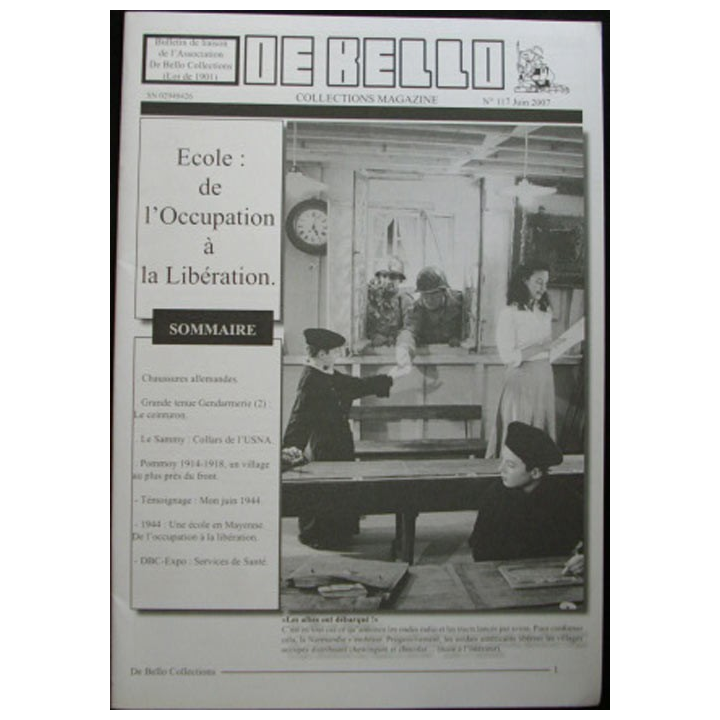 DE BELLO COLLECTIONS MAGAZINE N°117 JUIN 2007