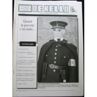 DE BELLO COLLECTIONS MAGAZINE N°119 DÉCEMBRE 2007