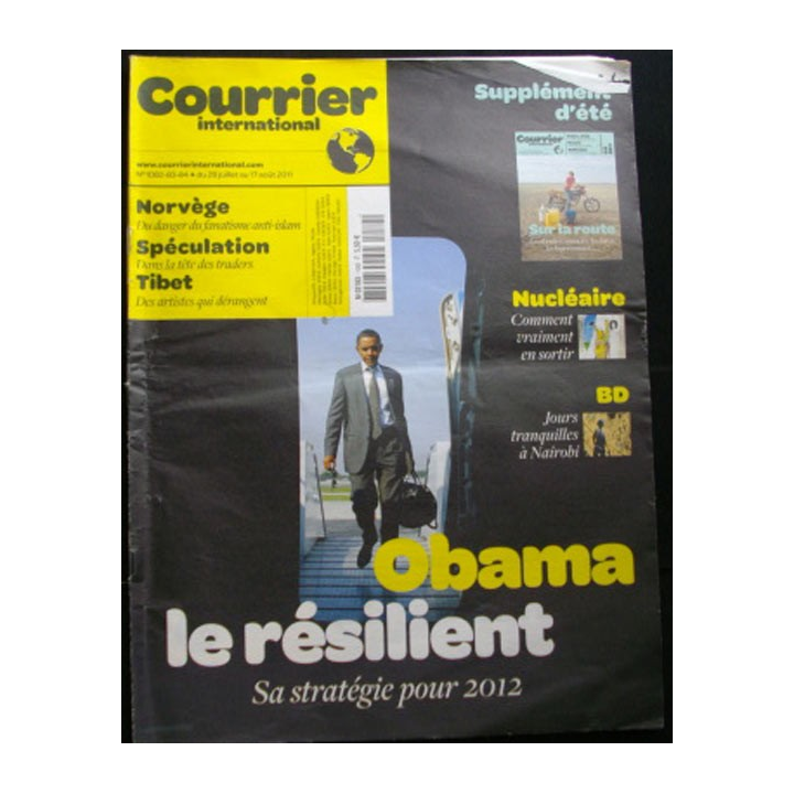 COURRIER INTERNATIONAL N°1082-83-84 DU 28 JUIL AU 17 AOÛT 2011