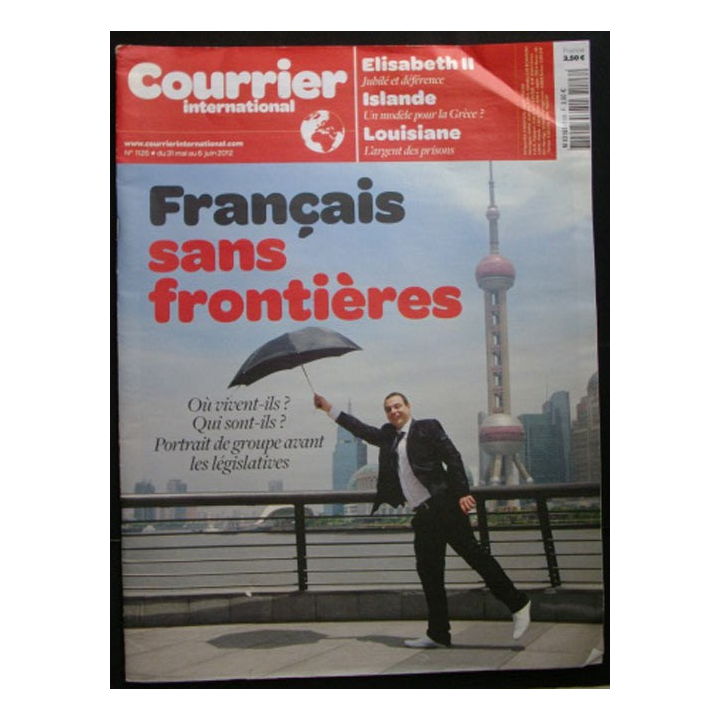 COURRIER INTERNATIONAL N°1126 31 MAI AU 6 JUIN 2012