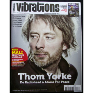 VIBRATIONS N°151 FÉVRIER 2013 : TOM YORKE