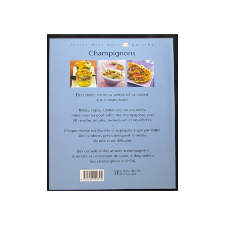 HACHETTE PETITS PRATIQUES : CHAMPIGNONS