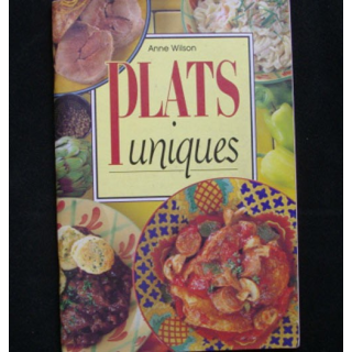 PLATS UNIQUES DE ANNE WILSON