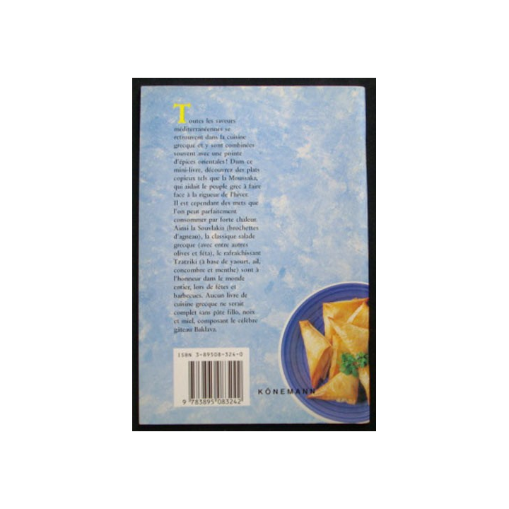 Cuisine Grecque de Anne Wilson aux éditions Könemann
