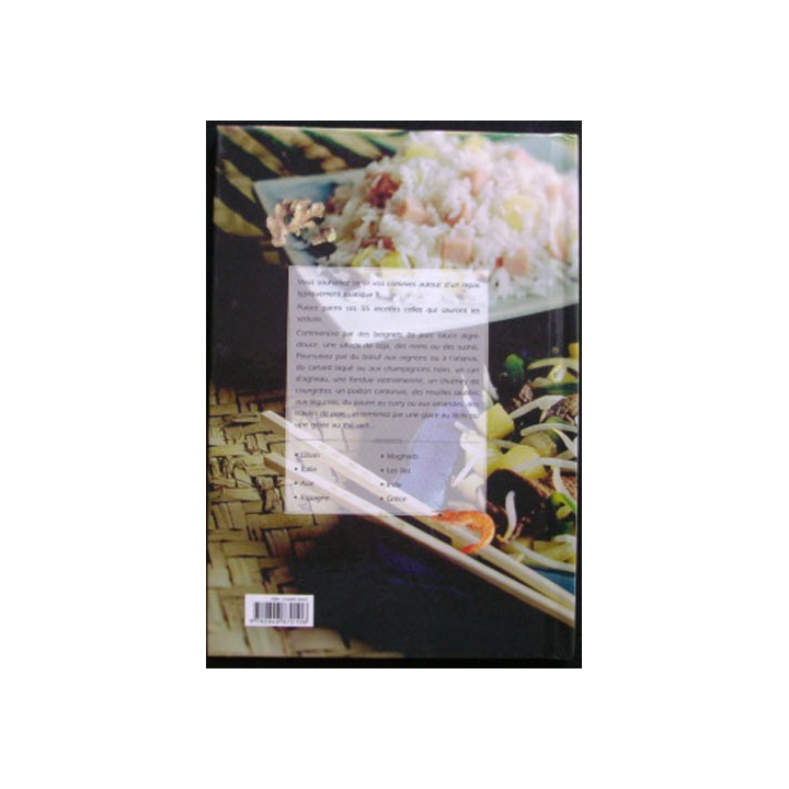 Cuisines du monde : Asie aux éditions Librilis
