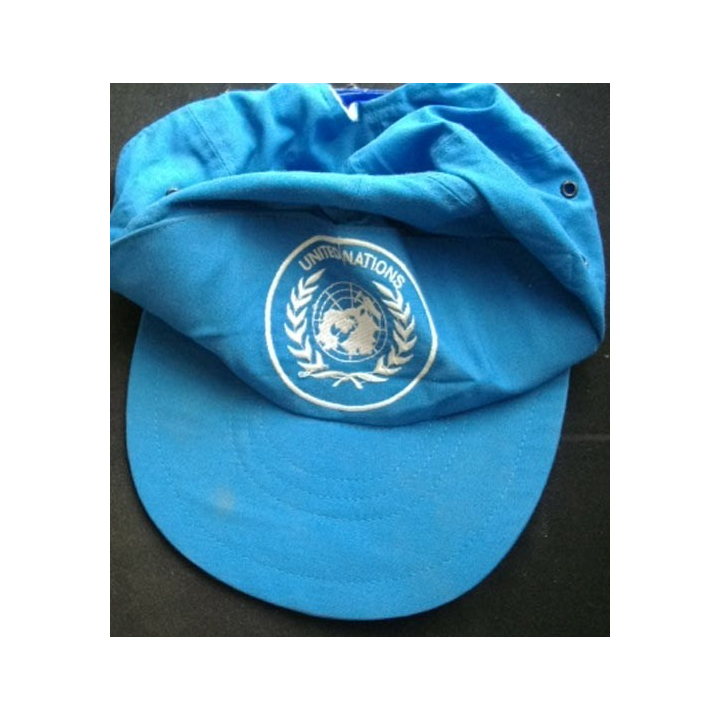 CASQUETTE DE L'ONU UNITED NATIONS-NATIONS UNIES