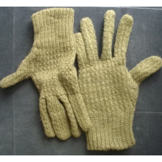 PAIRE DE GANTS MILITAIRES EN LAINE
