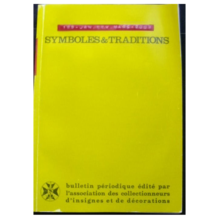 SYMBOLES & TRADITIONS : DU N°185(01-2003) AU N°188(12-2003)