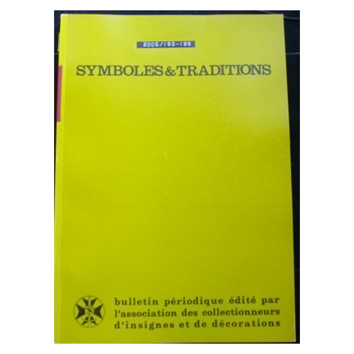 SYMBOLES & TRADITIONS : DU N°193(01-2005) AU N°196(12-2005)