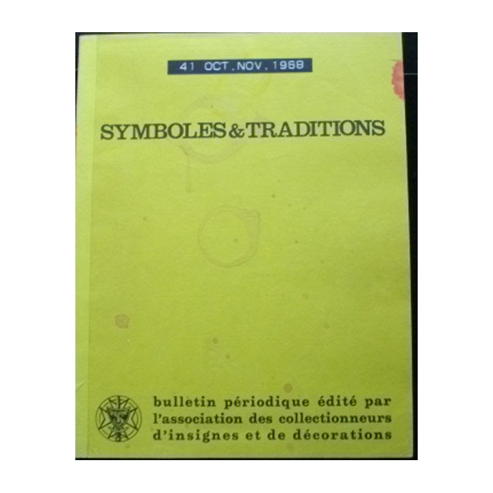 SYMBOLES & TRADITIONS : DU N°41(10-1968) AU N°46(10-1969)