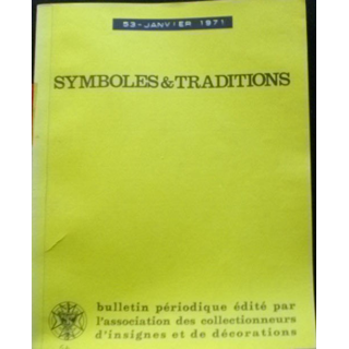 SYMBOLES & TRADITIONS : DU N°53(01-1971) AU N°58(11-1971)