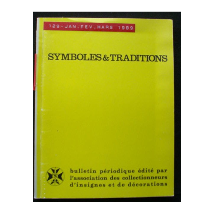 SYMBOLES & TRADITIONS : DU N°129(01-1989) AU N°132(12-1989)