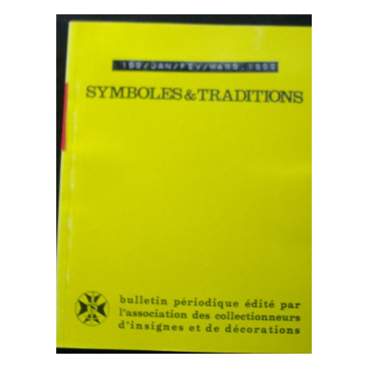 SYMBOLES & TRADITIONS : DU N°169(01-1999) AU N°172(12-1999)