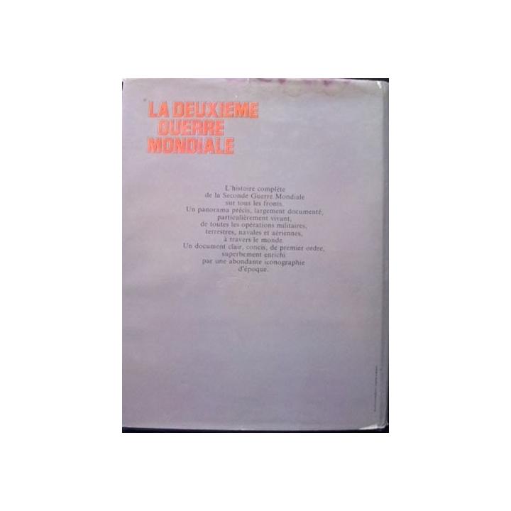 La deuxième Guerre Mondiale de peter young 