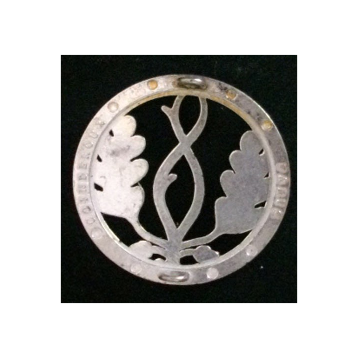 insigne de béret du Trésor aux armées de fabrication Coinderoux